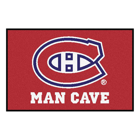 Montreal Canadiens NHL Man Cave Starter Floor Mat (20in x 30in)