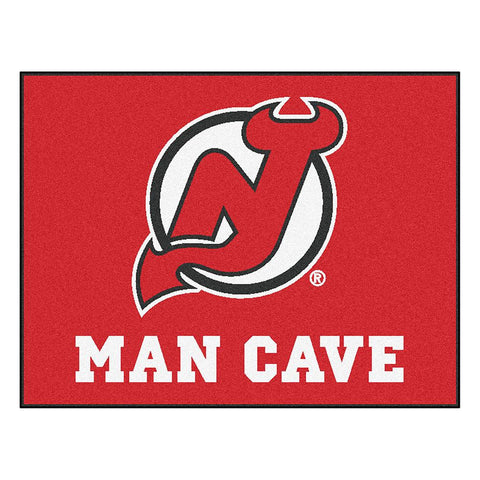 New Jersey Devils NHL Man Cave All-Star Floor Mat (34in x 45in)