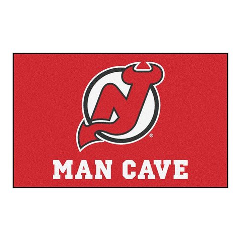 New Jersey Devils NHL Man Cave Ulti-Mat Floor Mat (60in x 96in)