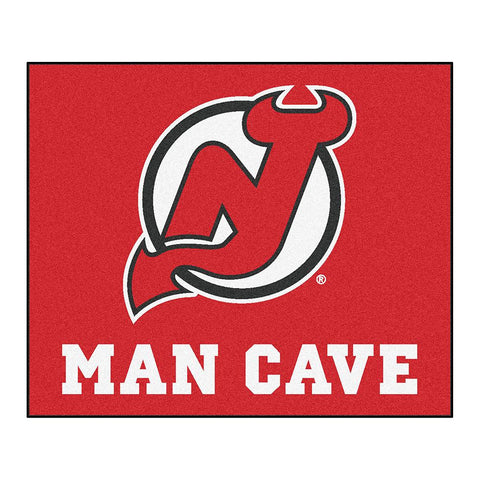 New Jersey Devils NHL Man Cave Tailgater Floor Mat (60in x 72in)