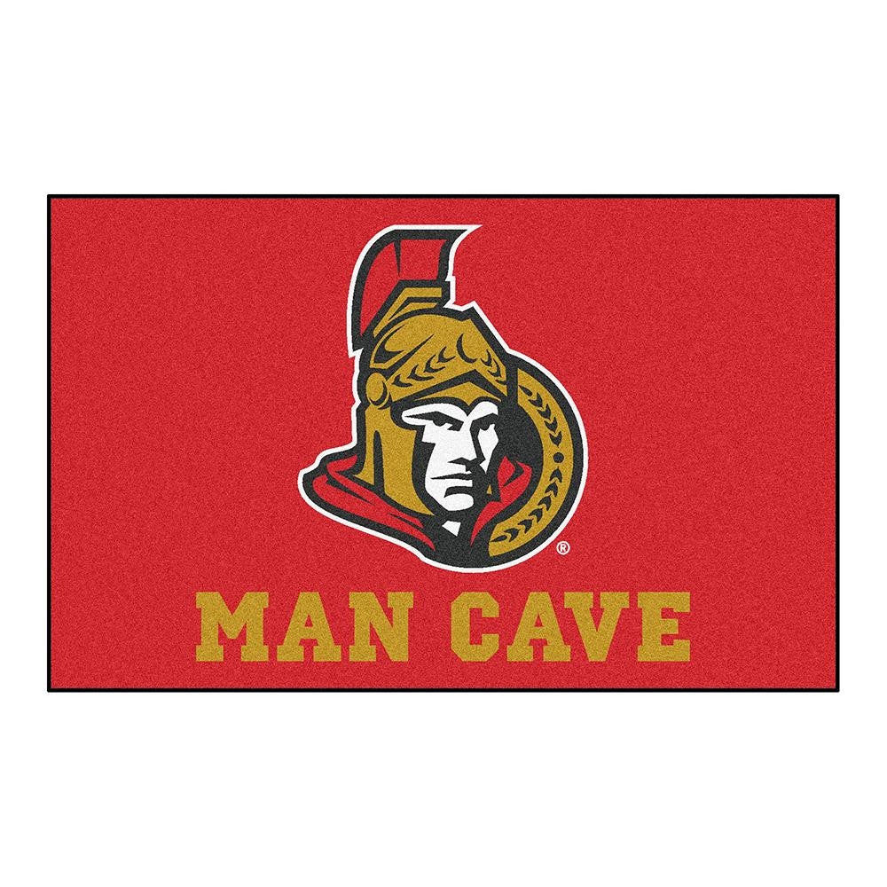 Ottawa Senators NHL Man Cave Ulti-Mat Floor Mat (60in x 96in)