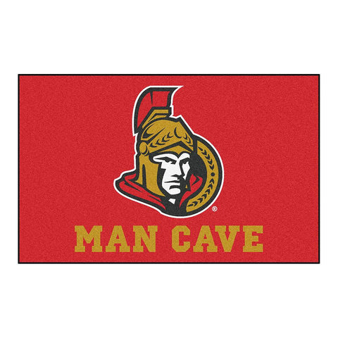 Ottawa Senators NHL Man Cave Ulti-Mat Floor Mat (60in x 96in)