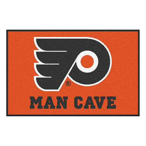 Philadelphia Flyers NHL Man Cave Starter Floor Mat (20in x 30in)