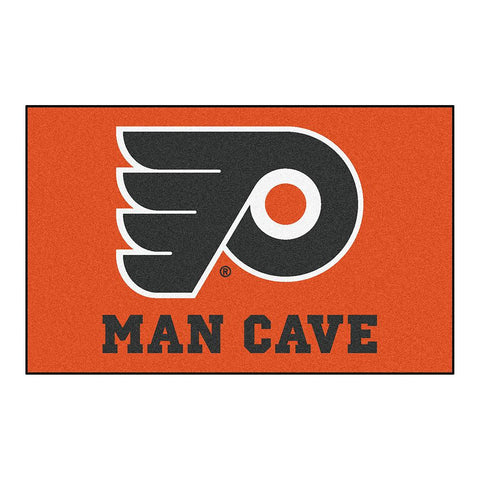 Philadelphia Flyers NHL Man Cave Ulti-Mat Floor Mat (60in x 96in)