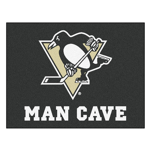 Pittsburgh Penguins NHL Man Cave All-Star Floor Mat (34in x 45in)