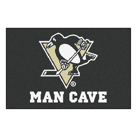 Pittsburgh Penguins NHL Man Cave Starter Floor Mat (20in x 30in)