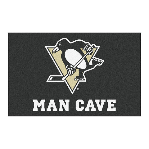 Pittsburgh Penguins NHL Man Cave Ulti-Mat Floor Mat (60in x 96in)