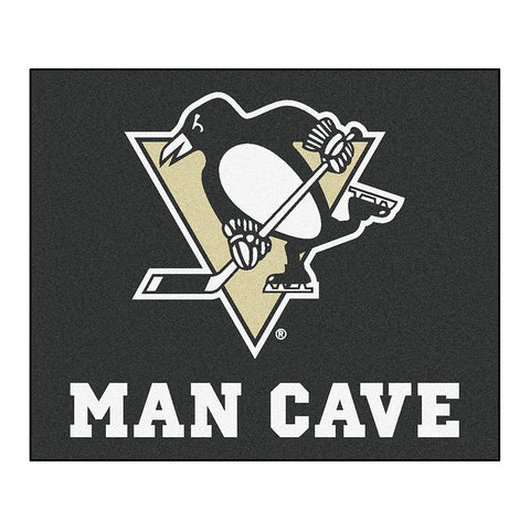 Pittsburgh Penguins NHL Man Cave Tailgater Floor Mat (60in x 72in)