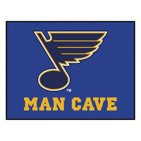 St. Louis Blues NHL Man Cave All-Star Floor Mat (34in x 45in)