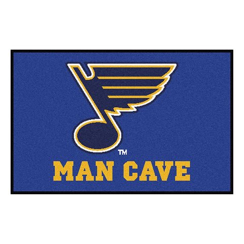 St. Louis Blues NHL Man Cave Starter Floor Mat (20in x 30in)