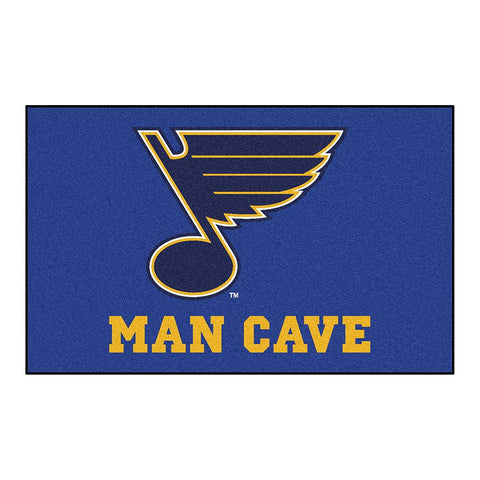 St. Louis Blues NHL Man Cave Ulti-Mat Floor Mat (60in x 96in)