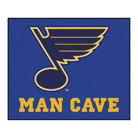 St. Louis Blues NHL Man Cave Tailgater Floor Mat (60in x 72in)