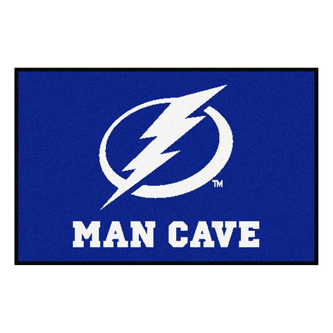Tampa Bay Lightning NHL Man Cave Starter Floor Mat (20in x 30in)