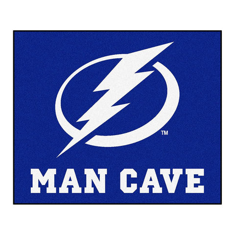 Tampa Bay Lightning NHL Man Cave Tailgater Floor Mat (60in x 72in)
