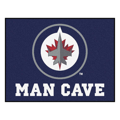 Winnipeg Jets NHL Man Cave All-Star Floor Mat (34in x 45in)