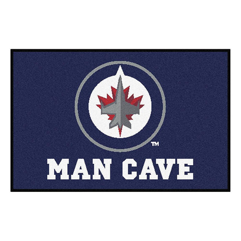 Winnipeg Jets NHL Man Cave Starter Floor Mat (20in x 30in)