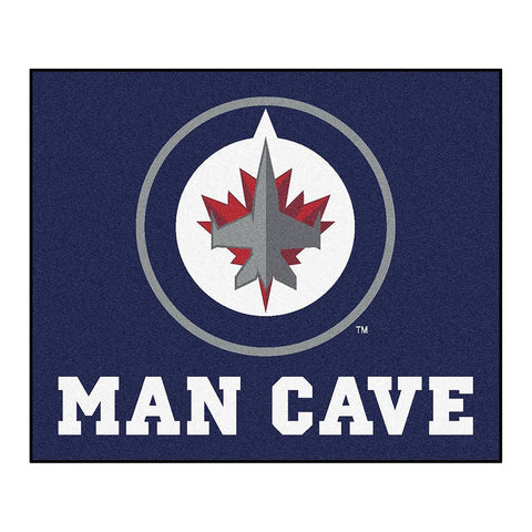 Winnipeg Jets NHL Man Cave Tailgater Floor Mat (60in x 72in)