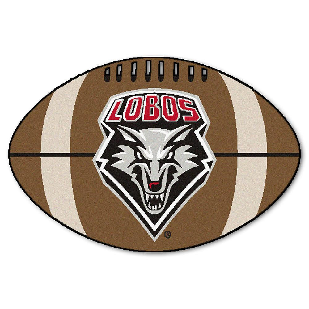 New Mexico Lobos Ncaa "football" Floor Mat (22"x35")