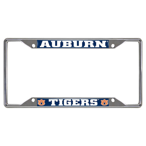Auburn Tigers Ncaa Chrome License Plate Frame