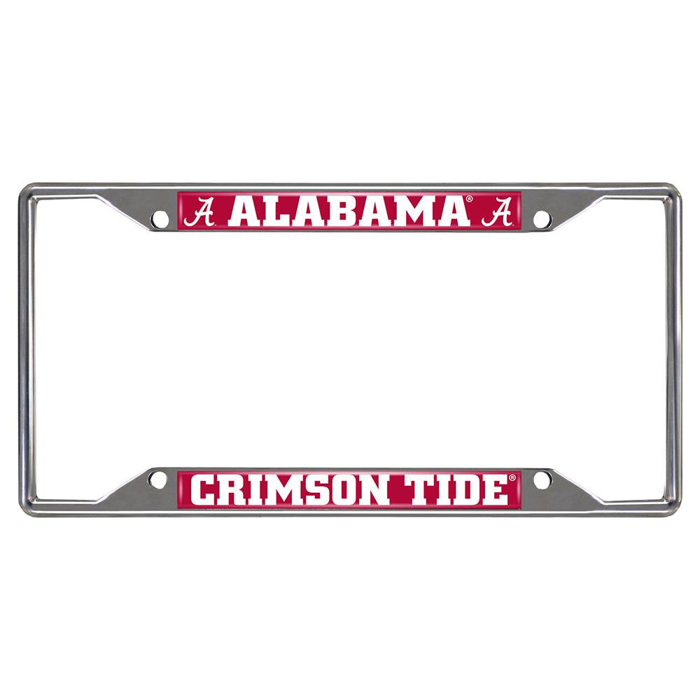Alabama Crimson Tide Ncaa Chrome License Plate Frame