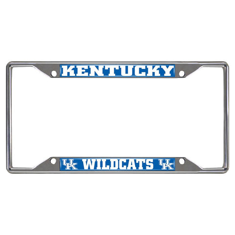 Kentucky Wildcats Ncaa Chrome License Plate Frame