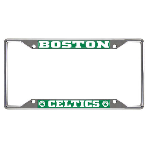 Boston Celtics NBA Chrome License Plate Frame