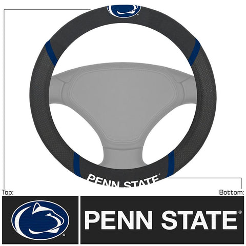 Penn State Nittany Lions Ncaa Polyester Steering Wheel Cover