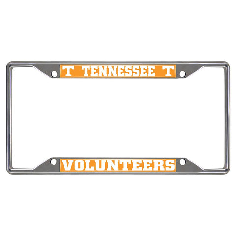 Tennessee Volunteers Ncaa Chrome License Plate Frame