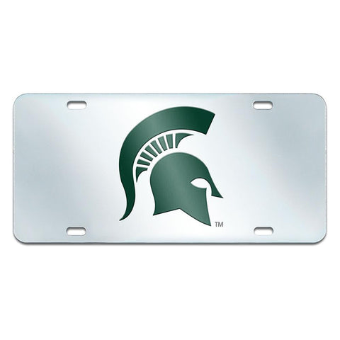 Michigan State Spartans Ncaa License Plate-inlaid