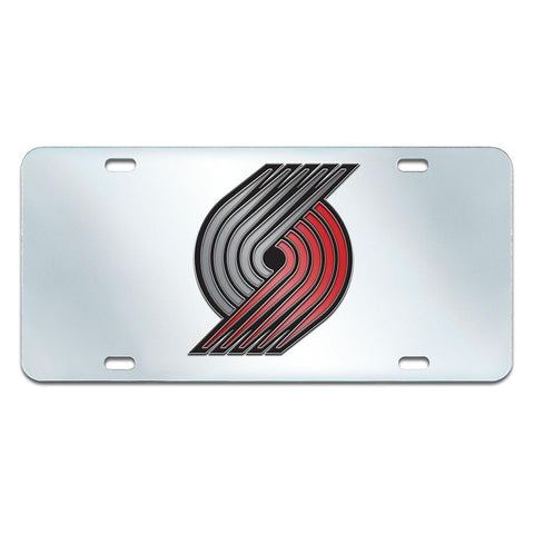 Portland Trail Blazers NBA License Plate Inlaid