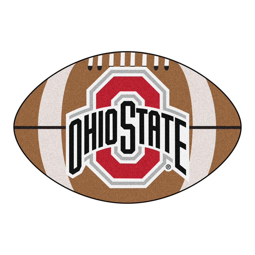 Ohio State Buckeyes Ncaa "football" Floor Mat (22"x35")