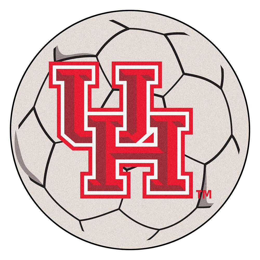 Houston Cougars Ncaa "soccer Ball" Round Floor Mat (29")