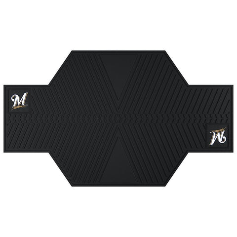 Milwaukee Brewers MLB Motorcycle Mat (82.5in L x 42in W)