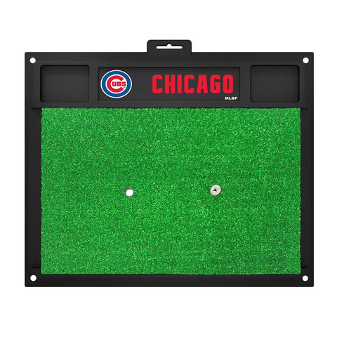 Chicago Cubs MLB Golf Hitting Mat (20in L x 17in W)