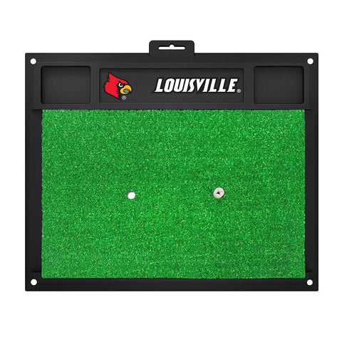 Louisville Cardinals Ncaa Golf Hitting Mat (20in L X 17in W)