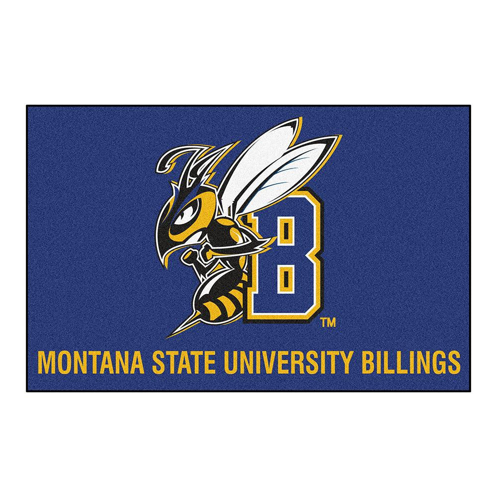 Montana State University Billings Yellowjackets Ncaa Starter Floor Mat (20"x30")
