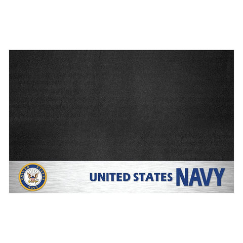 Us Navy Armed Forces Vinyl Grill Mat