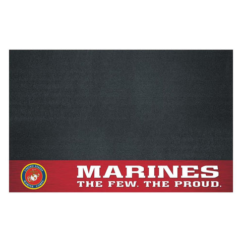 Us Marines Armed Forces Vinyl Grill Mat