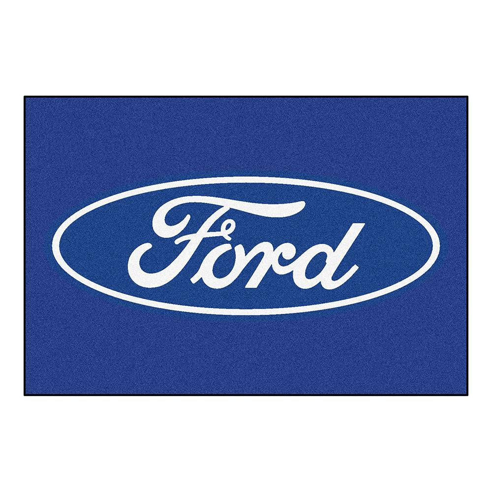 Ford "ford Oval" 5x8 Rug (60"x92")