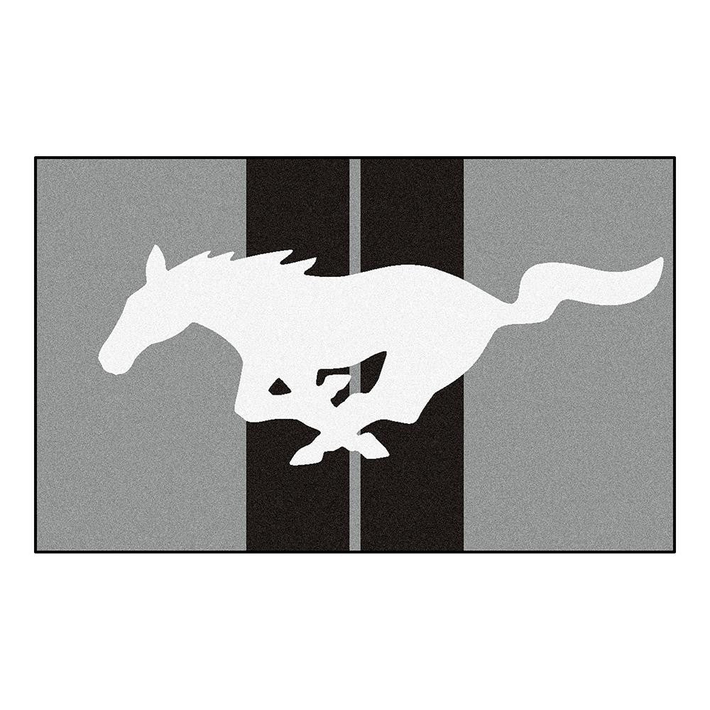 Ford "mustang Horse"  4x6 Rug (46"x72")