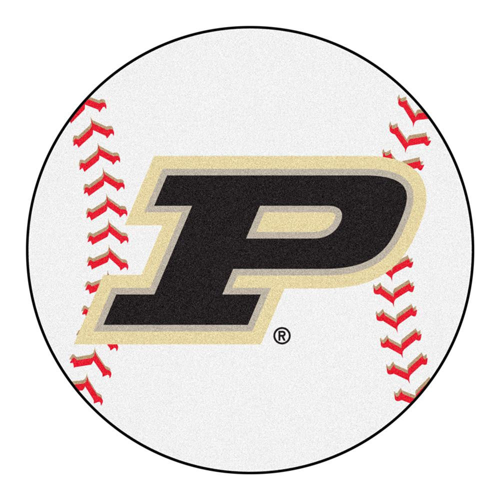 Purdue Boilermakers Ncaa "baseball" Round Floor Mat (29")
