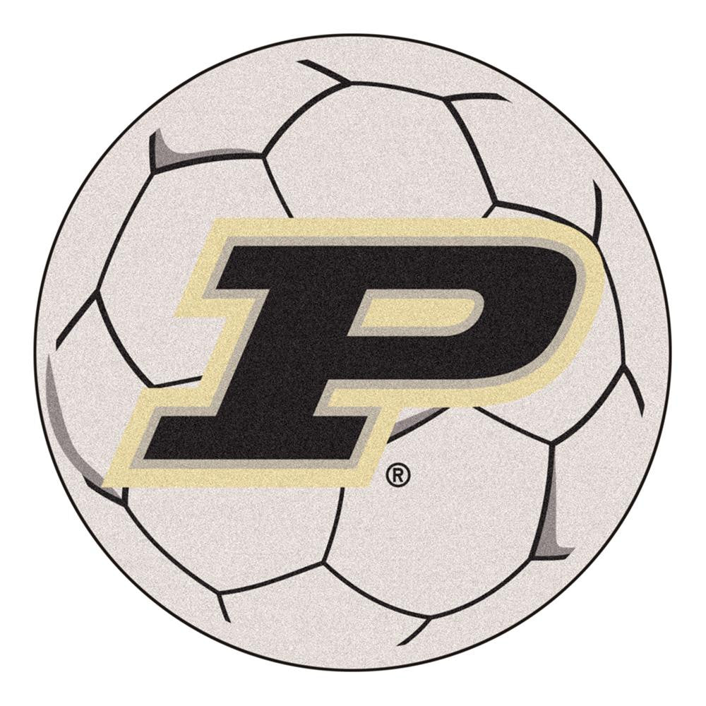Purdue Boilermakers Ncaa "soccer Ball" Round Floor Mat (29")