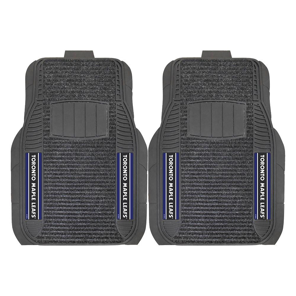 Toronto Maple Leafs NHL Deluxe 2-Piece Vinyl Car Mats (20x27)