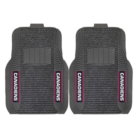 Montreal Canadiens NHL Deluxe 2-Piece Vinyl Car Mats (20x27)