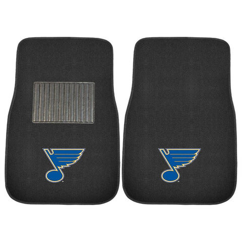 St. Louis Blues NHL 2-pc Embroidered Car Mat Set