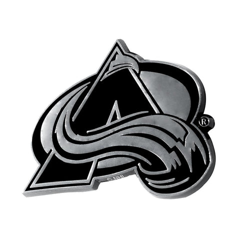 Colorado Avalanche NHL Chrome Car Emblem (2.3in x 3.7in)