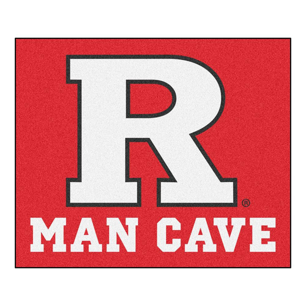Rutgers Scarlet Knights Ncaa Man Cave "tailgater" Floor Mat (60in X 72in)