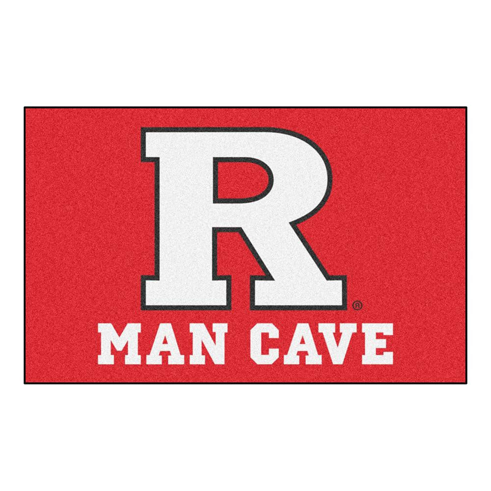 Rutgers Scarlet Knights Ncaa Man Cave "ulti-mat" Floor Mat (60in X 96in)