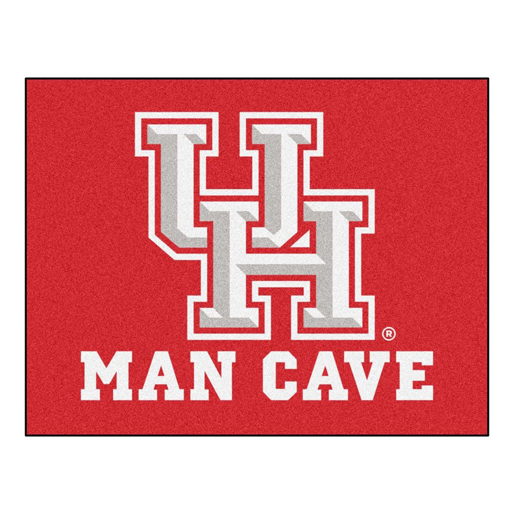 Houston Cougars Ncaa Man Cave "all-star" Floor Mat (34in X 45in)