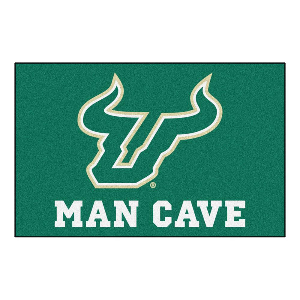 South Florida Bulls Ncaa Man Cave "starter" Floor Mat (20in X 30in)